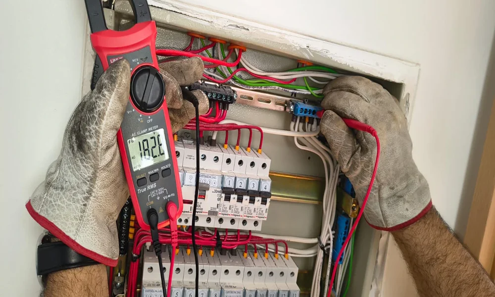 Trabajo de revisión y mejora de tablero eléctrico