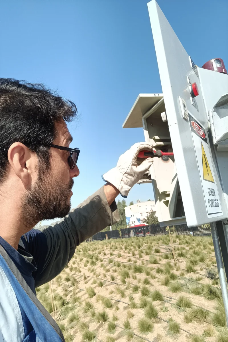 Urgencia eléctrica atendida por electricista en Santiago